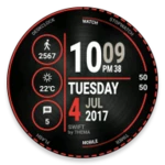 swift watch face android application logo